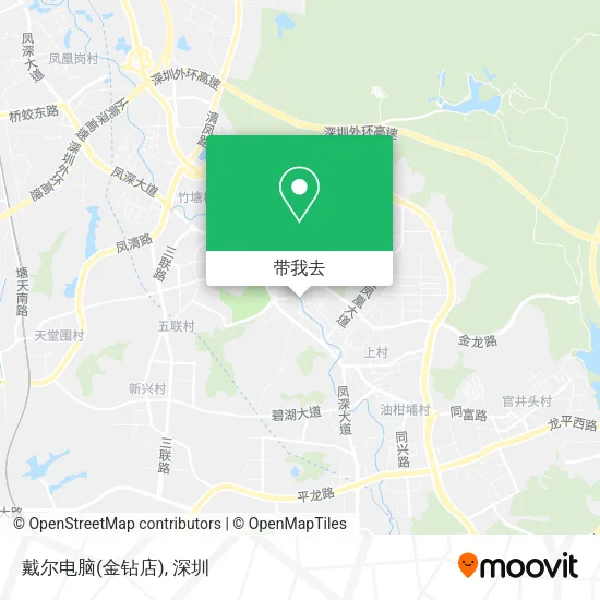 戴尔电脑(金钻店)地图