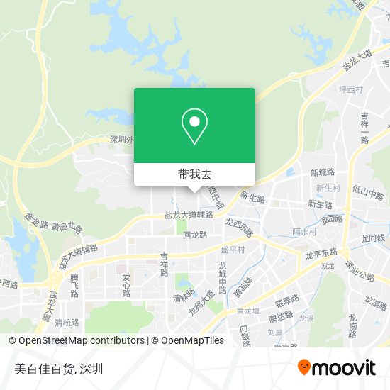 美百佳百货地图