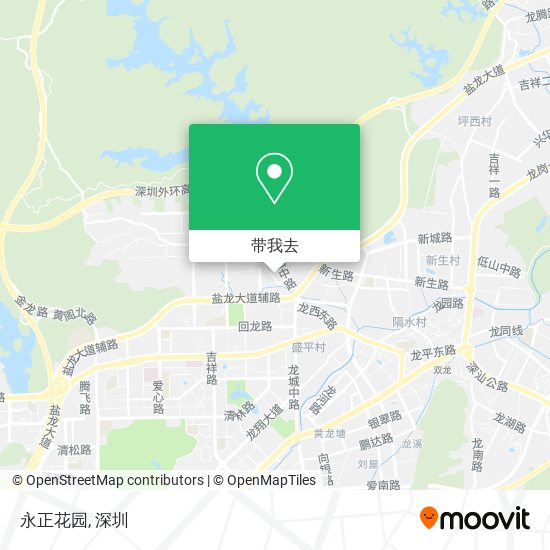 永正花园地图