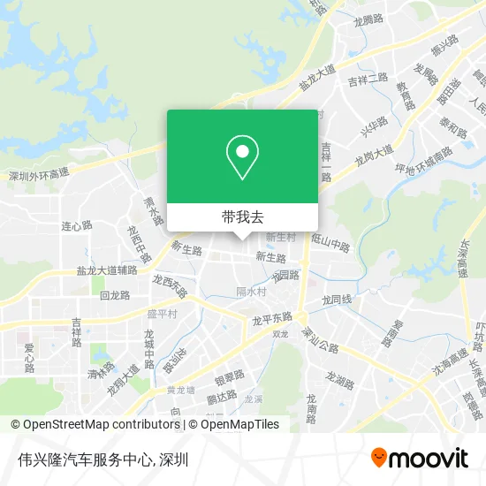 伟兴隆汽车服务中心地图