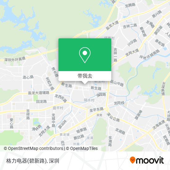 格力电器(碧新路)地图