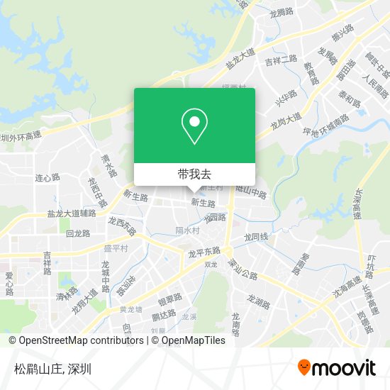 松鹛山庄地图