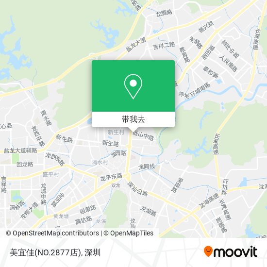 美宜佳(NO.2877店)地图