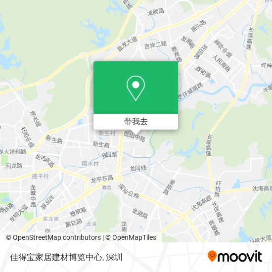 佳得宝家居建材博览中心地图