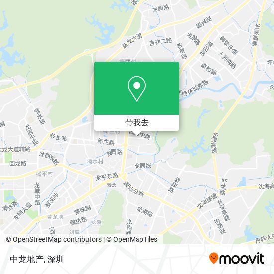 中龙地产地图