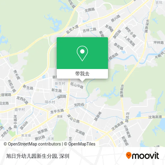 旭日升幼儿园新生分园地图