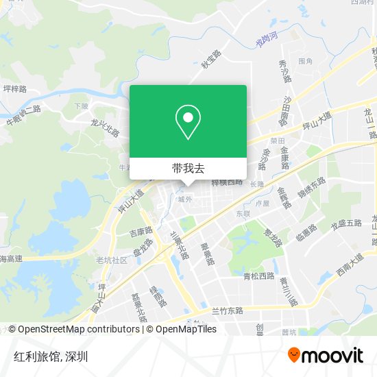 红利旅馆地图