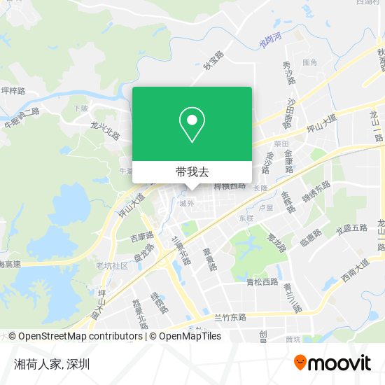 湘荷人家地图