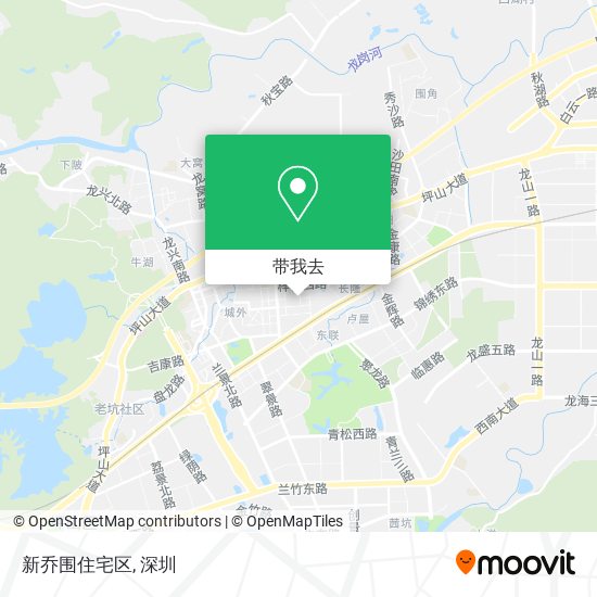 新乔围住宅区地图
