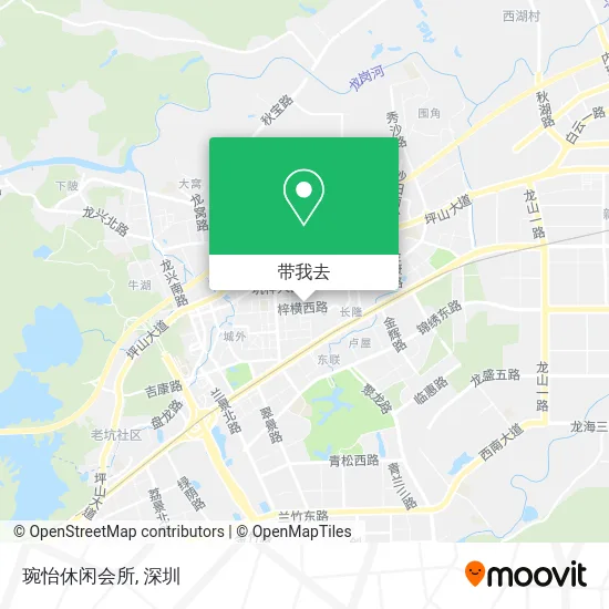 琬怡休闲会所地图