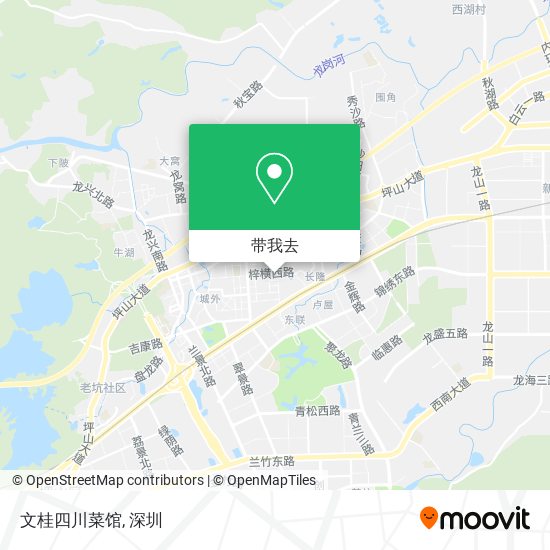 文桂四川菜馆地图