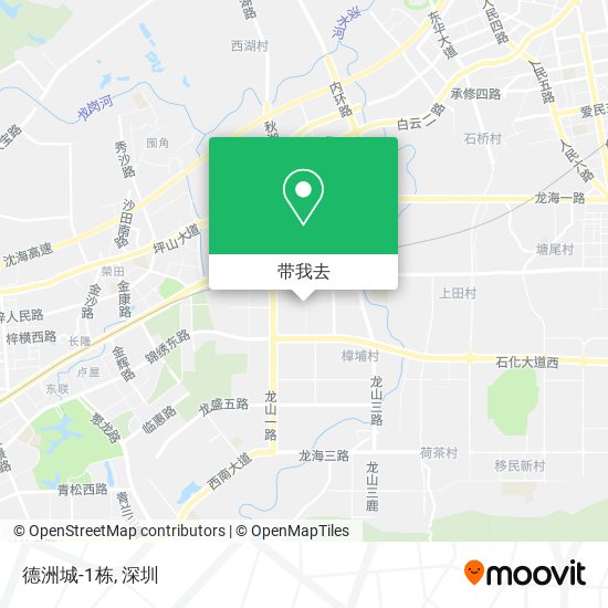 德洲城-1栋地图