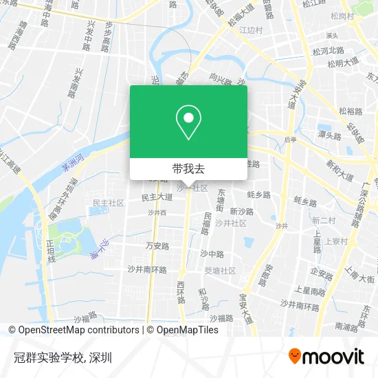 冠群实验学校地图