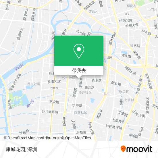 康城花园地图