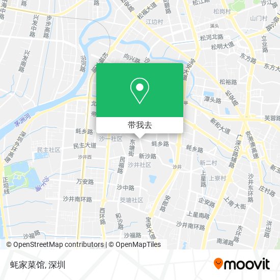 蚝家菜馆地图