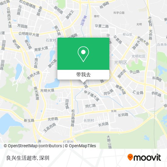 良兴生活超市地图