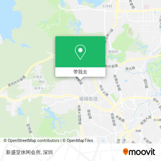 新盛堂休闲会所地图