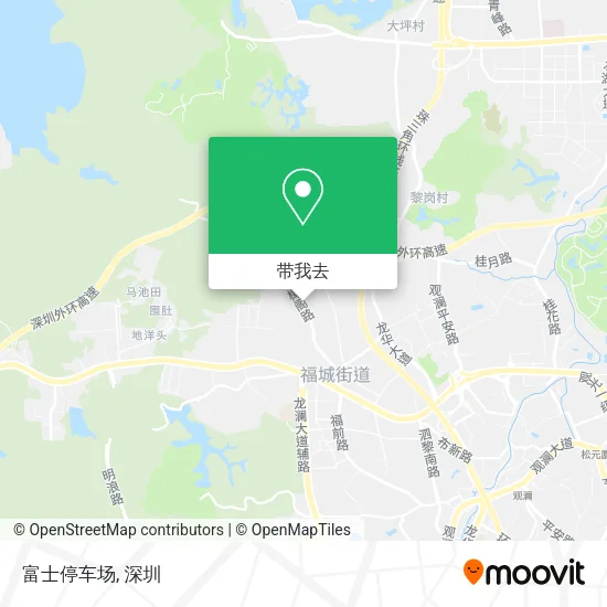 富士停车场地图
