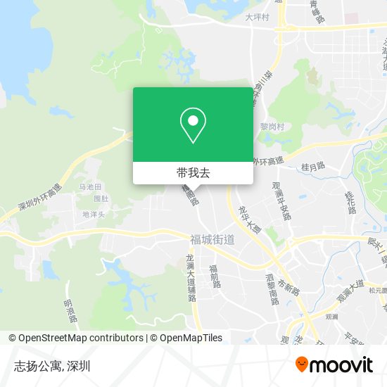 志扬公寓地图