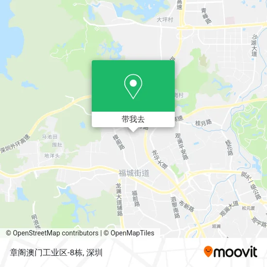 章阁澳门工业区-8栋地图