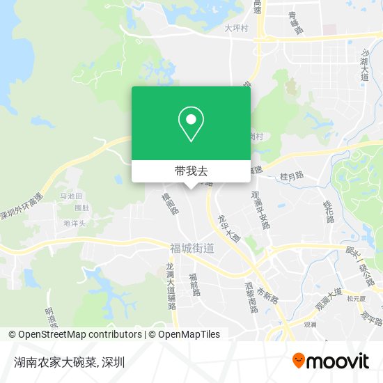 湖南农家大碗菜地图