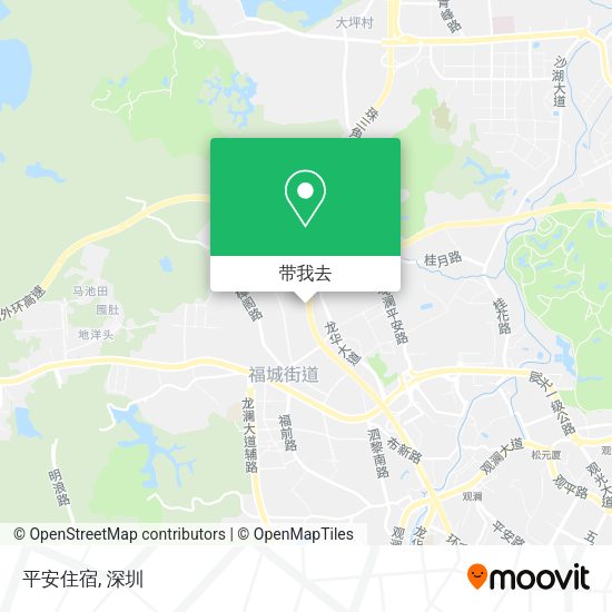 平安住宿地图