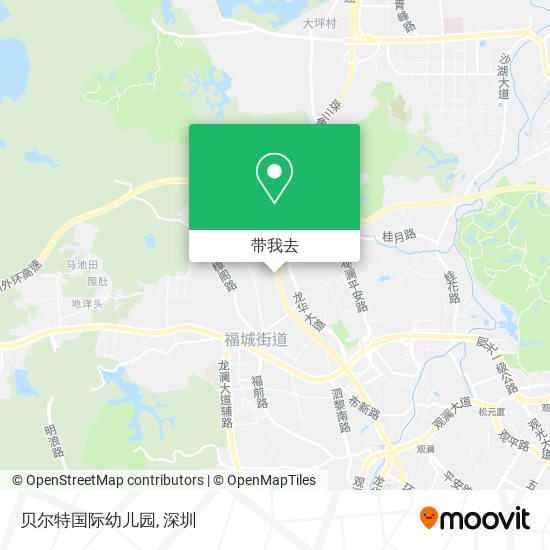 贝尔特国际幼儿园地图
