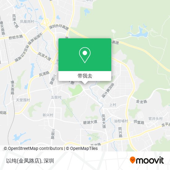 以纯(金凤路店)地图