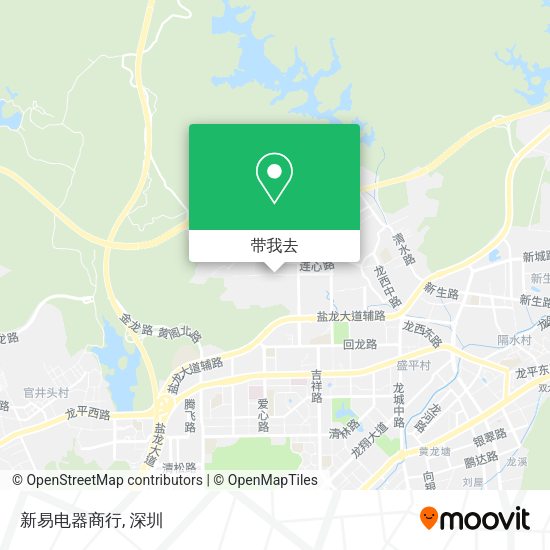 新易电器商行地图