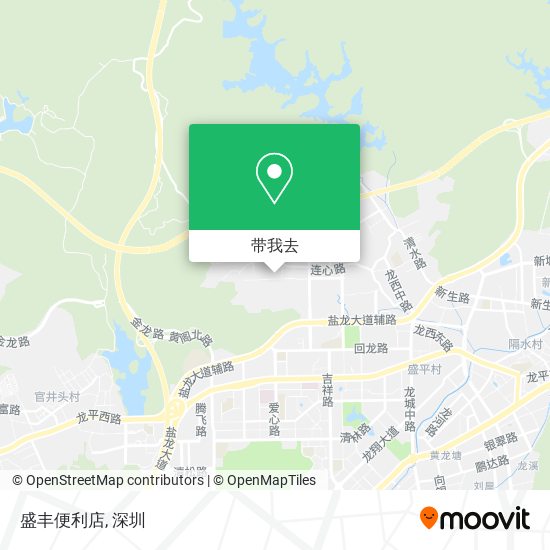 盛丰便利店地图