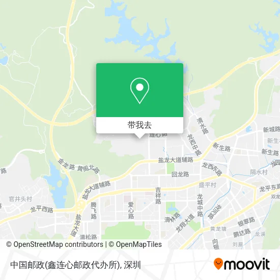 中国邮政(鑫连心邮政代办所)地图