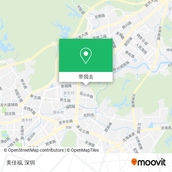 美佳福地图