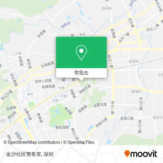 金沙社区警务室地图