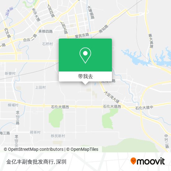 金亿丰副食批发商行地图