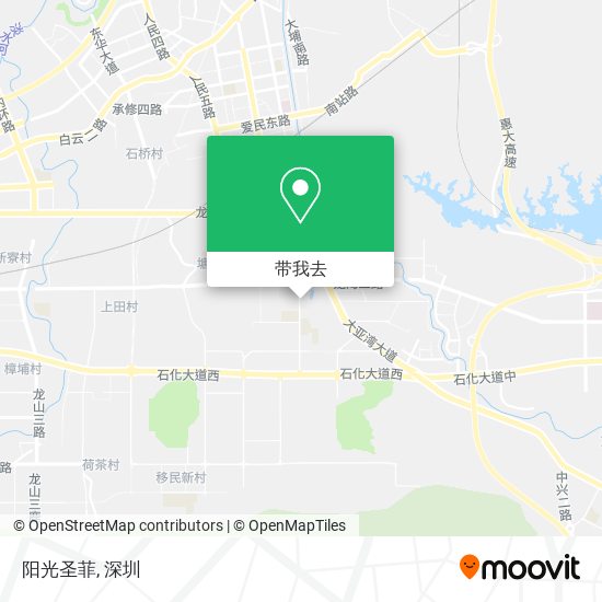 阳光圣菲地图