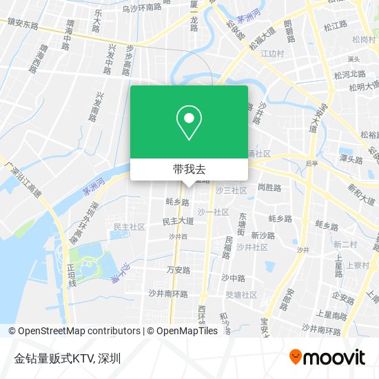 金钻量贩式KTV地图