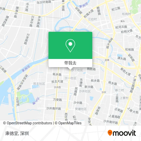 康德堂地图