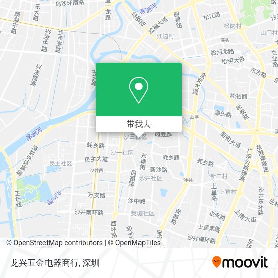 龙兴五金电器商行地图