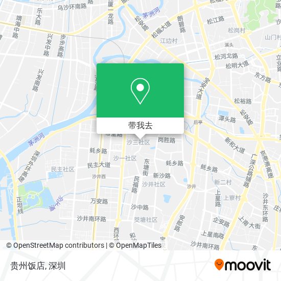 贵州饭店地图