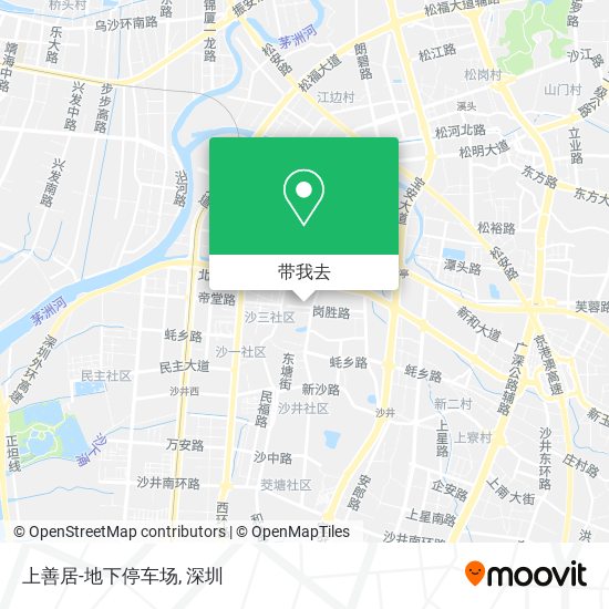 上善居-地下停车场地图