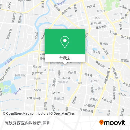 陈钦秀西医内科诊所地图