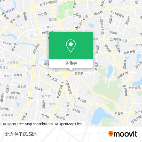 北方包子店地图