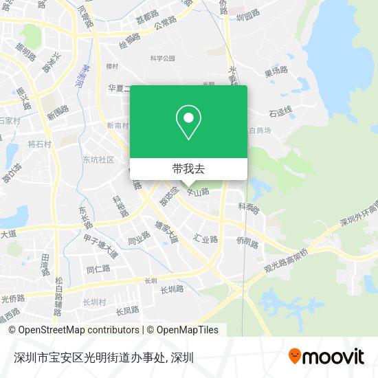 深圳市宝安区光明街道办事处地图