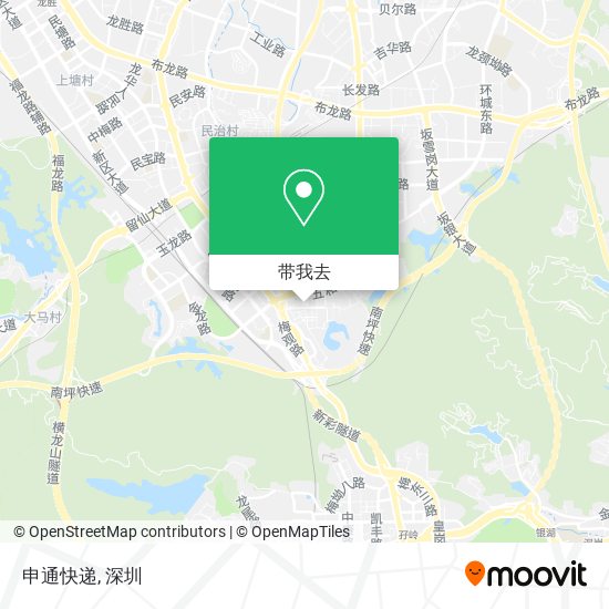 申通快递地图