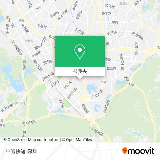 申通快递地图