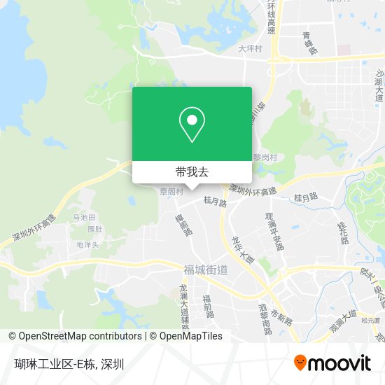 瑚琳工业区-E栋地图