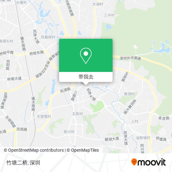 竹塘二桥地图