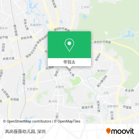 凤岗薇薇幼儿园地图