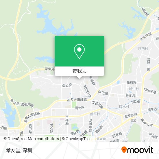 孝友堂地图