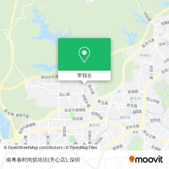 南粤春时尚烘培坊(齐心店)地图